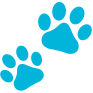 blue paws icon