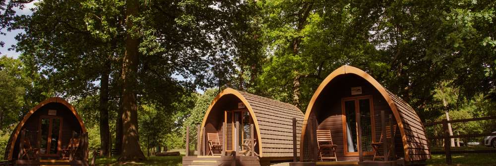 Wooden lodges