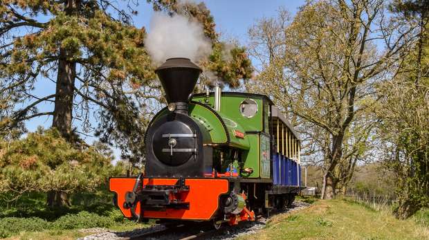 Excelsior, Steam train atr Whipsnade