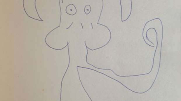 Drawing by Joan Miró