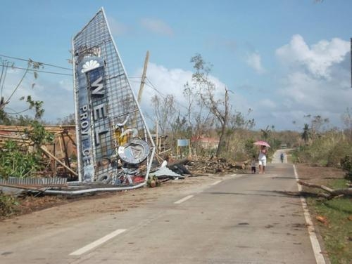 Panay Typhoon Damage