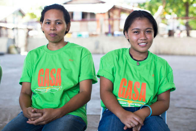 Net-works staff wearing self funded tshirts