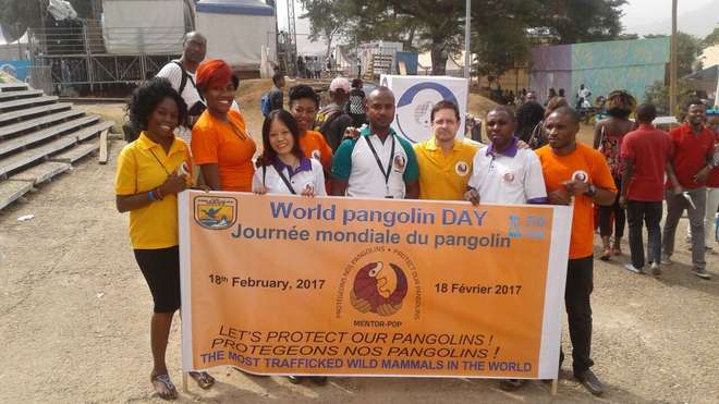 MENTOR-POP Fellows on World Pangolin Day