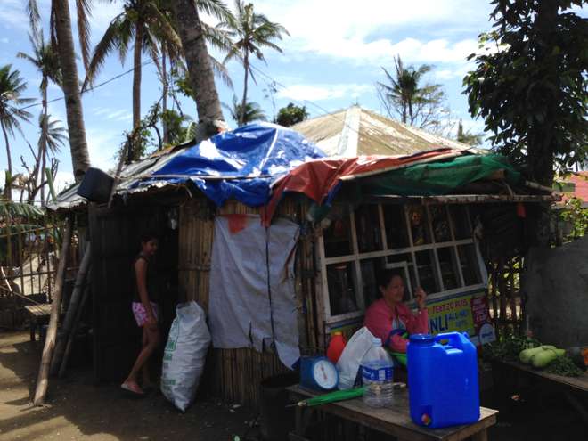 Buntod home after Typhoon Haiyan