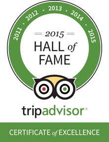 TripAdvisor Hall of Fame Badge