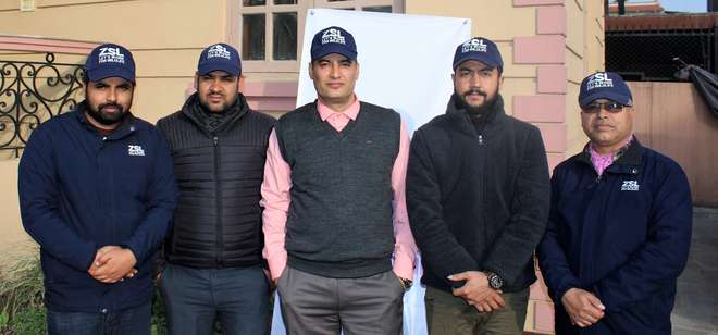 Group photo of the Nepal team members