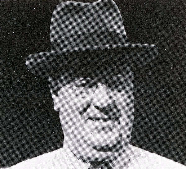 Old photograph portrait of Captain Beal wearing a hat