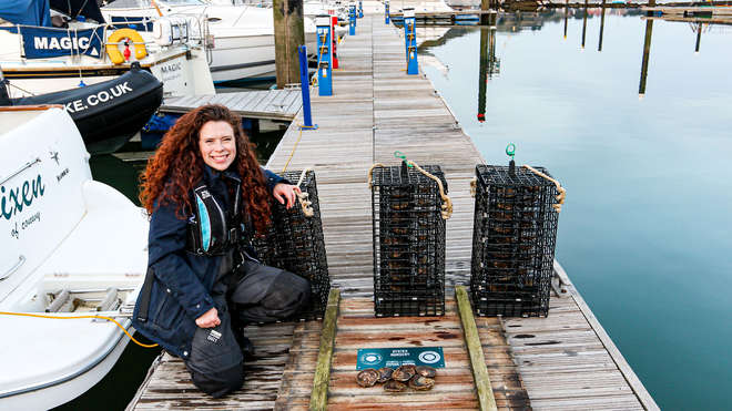 Celine Gamble, Wild Oysters Project Manager, ZSL
