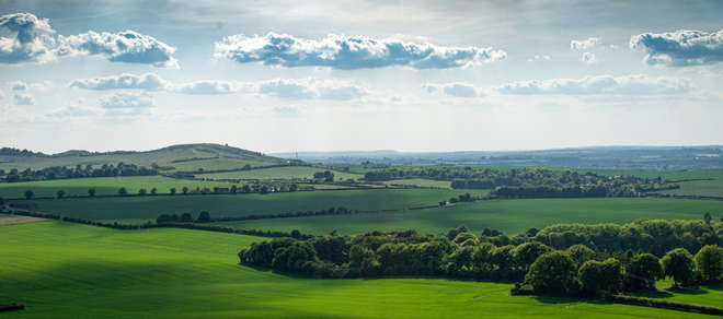 View from Whipsnade Zoo