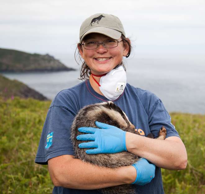 Rosie Woodroffe winner of the Marsh Award for Conservation Biology