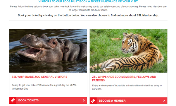 book tickets zoo page 